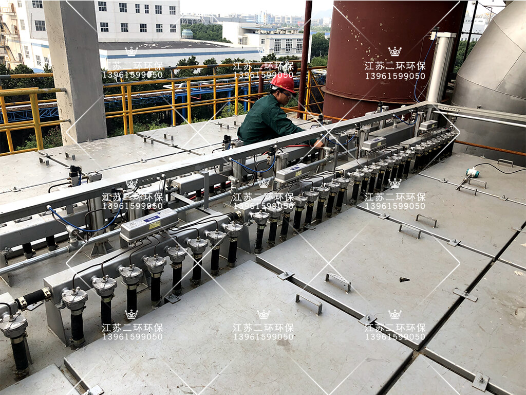 安裝高原脈沖閥、電磁閥盒