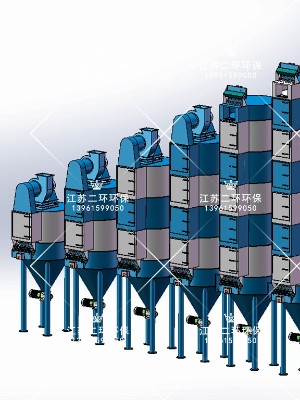 旋流式扁布袋除塵器 旋流式扁布袋除塵器