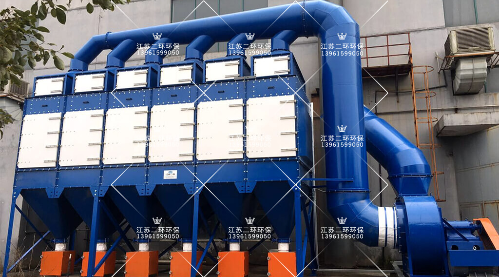 諾力集團打磨工位濾筒除塵器案例